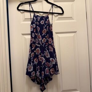 Billabong Floral Navy Romper